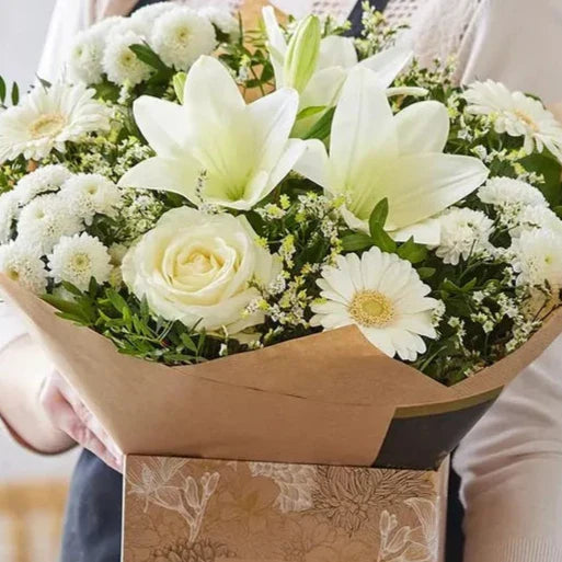 Abbotts Worthy Sympathy Bouquet, a bouquet hand-tied by our florists in Winchester
