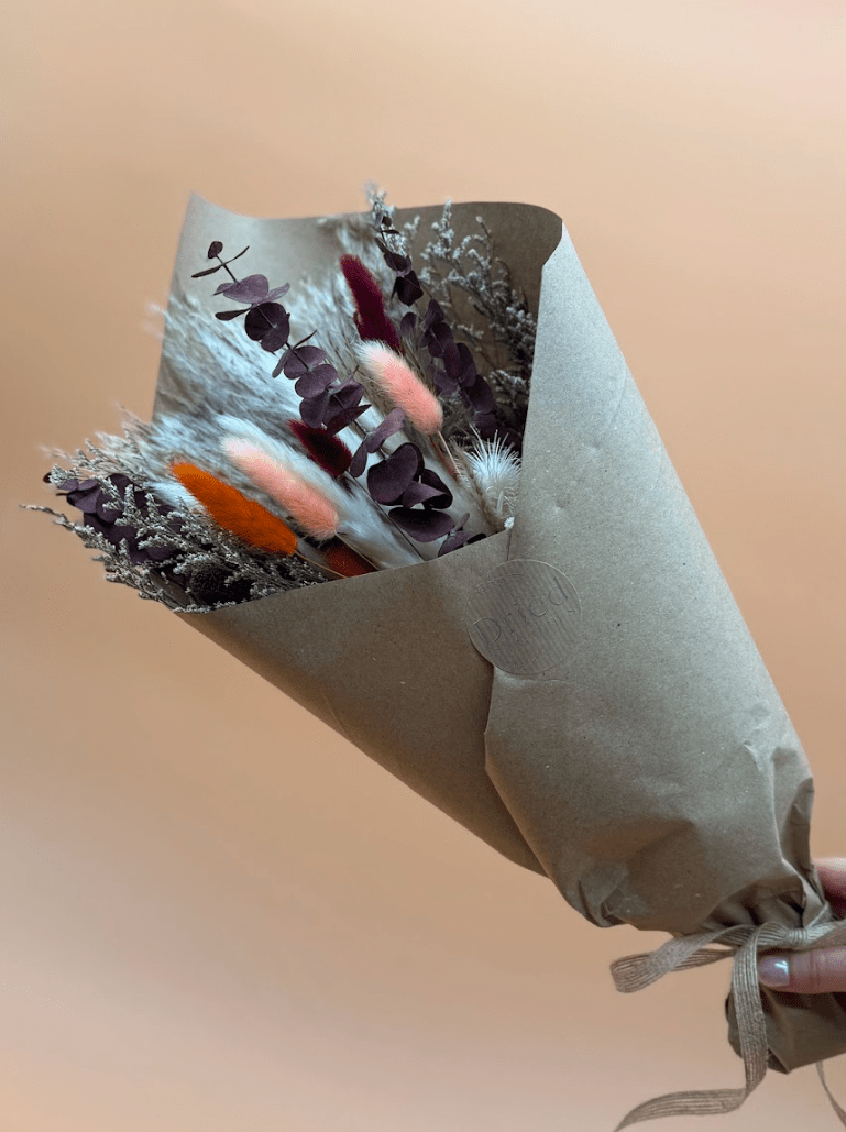 Autumnfield dried flower arrangement by Dried Blooms, posted UK-wide from The Petal Boutique