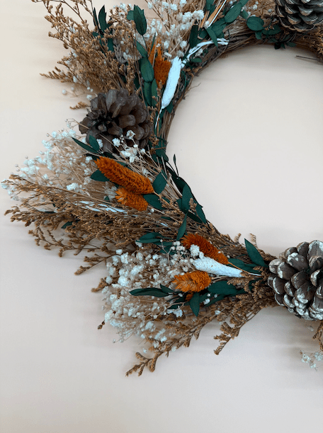 Pinemere dried flower arrangement by Dried Blooms, posted UK-wide from The Petal Boutique