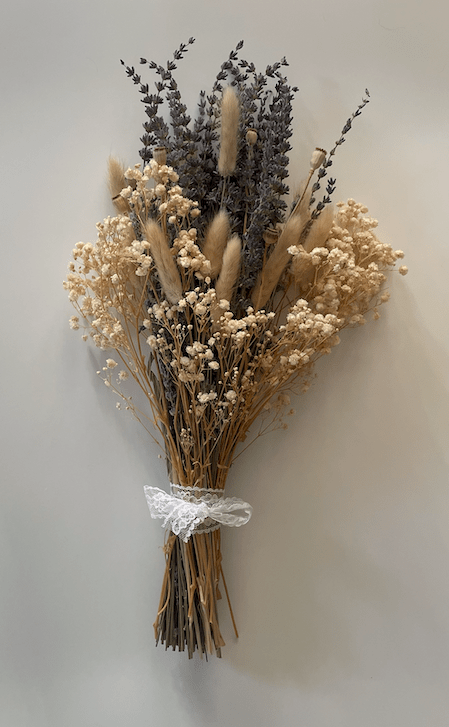 Lavenden dried flower arrangement by Dried Blooms, posted UK-wide from The Petal Boutique