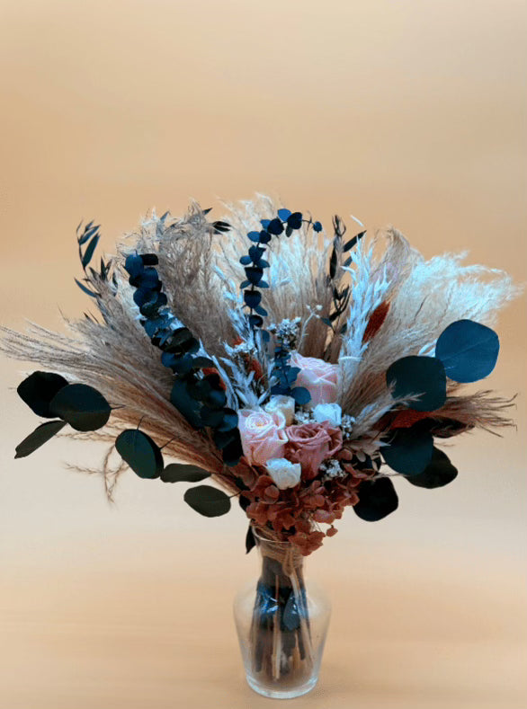 Lovewick dried wedding flowers by Dried Blooms, posted UK-wide from The Petal Boutique