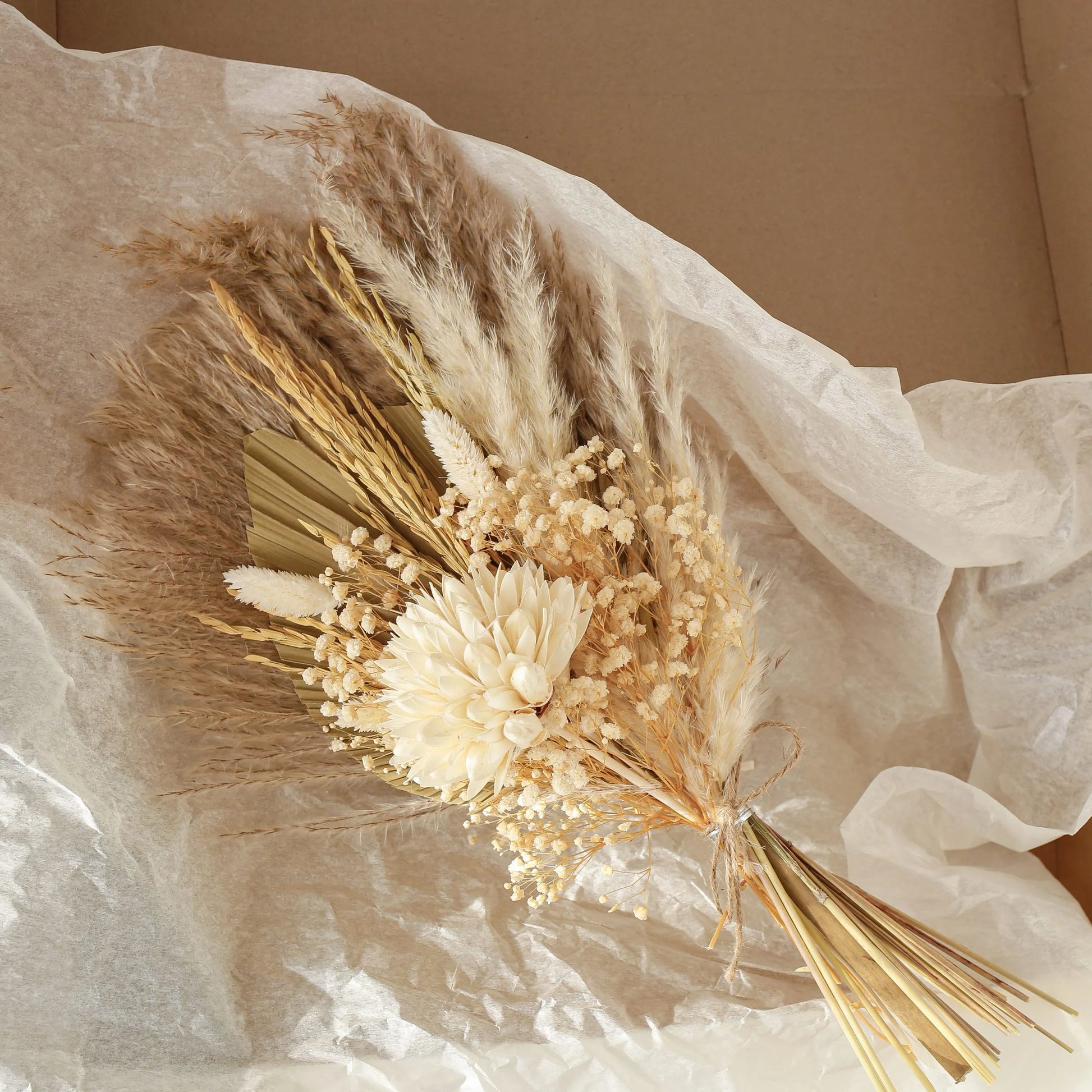 Copperwick dried flower arrangement by Dried Blooms, posted UK-wide from The Petal Boutique