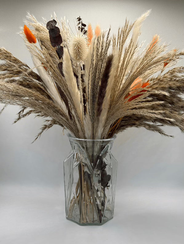 Dunfield dried flower arrangement by Dried Blooms, posted UK-wide from The Petal Boutique