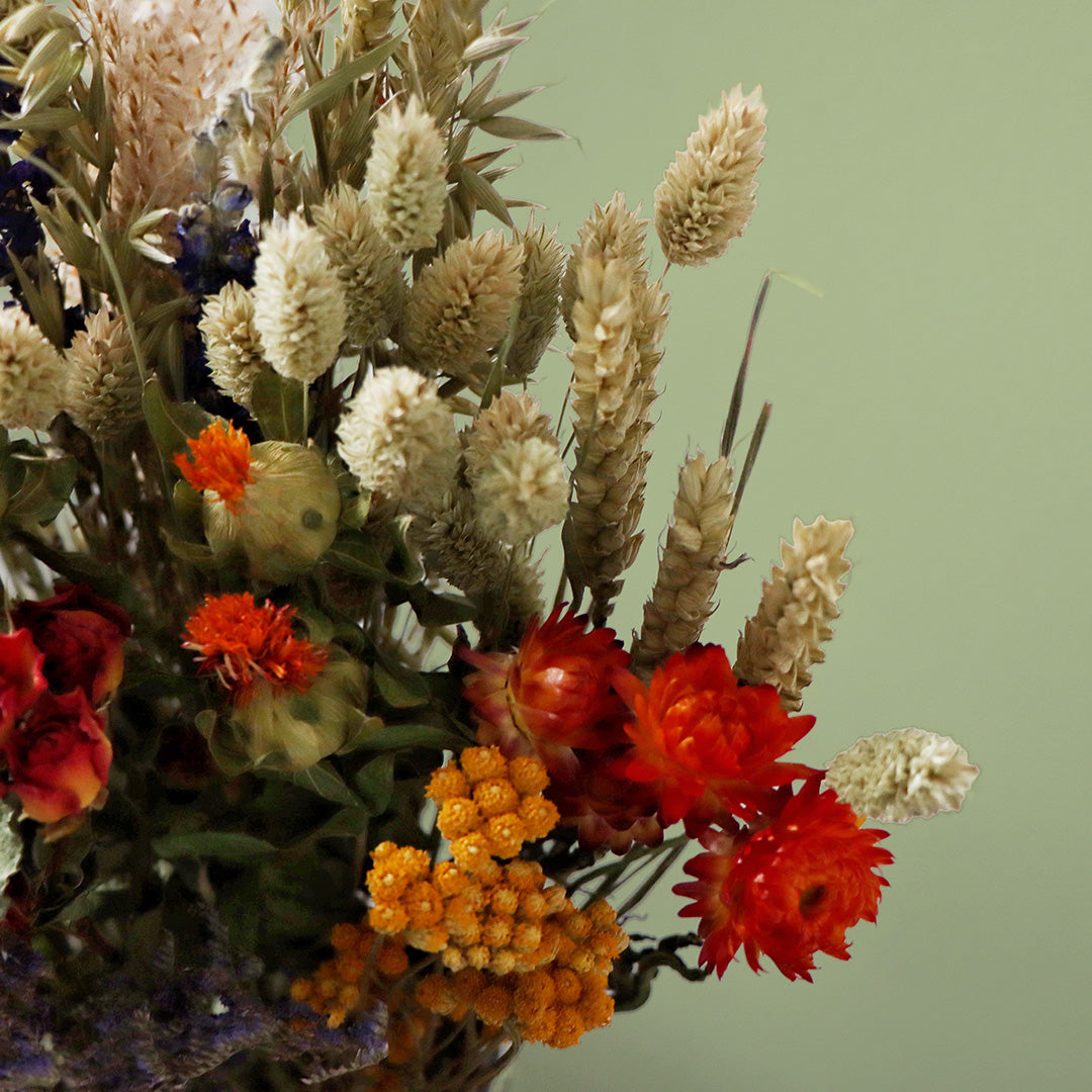 Harvest | Dried Meadow Bouquet, a dried bouquet arranged fresh in our Winchester flower shop