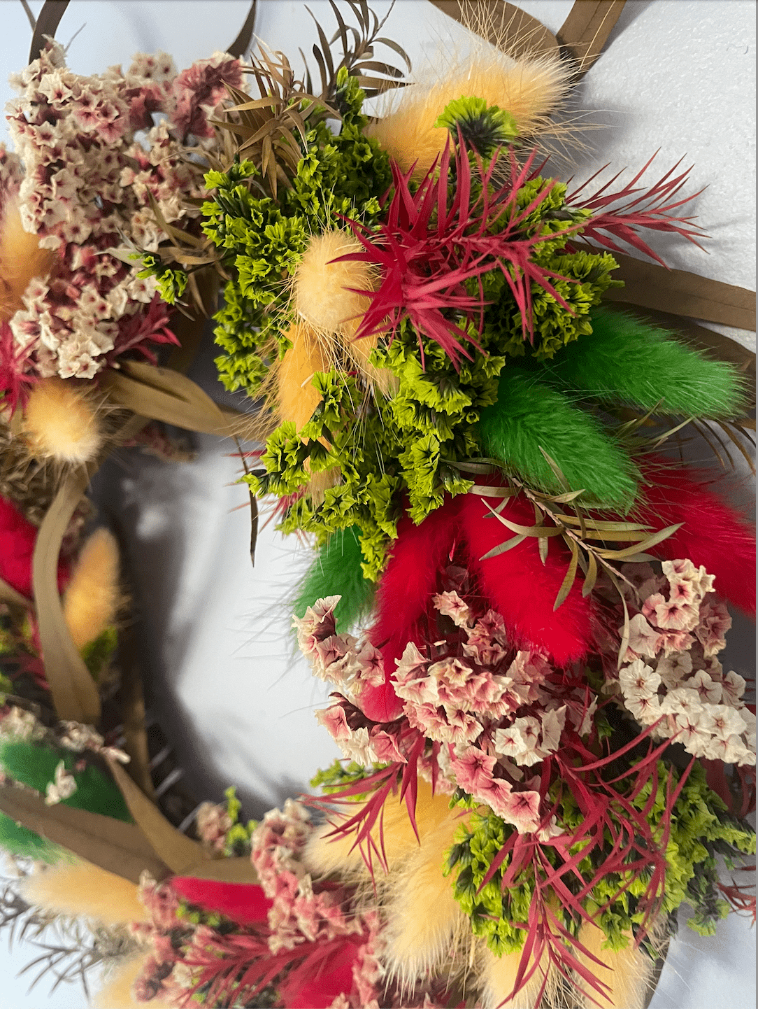 Goldenwick dried flower arrangement by Dried Blooms, posted UK-wide from The Petal Boutique