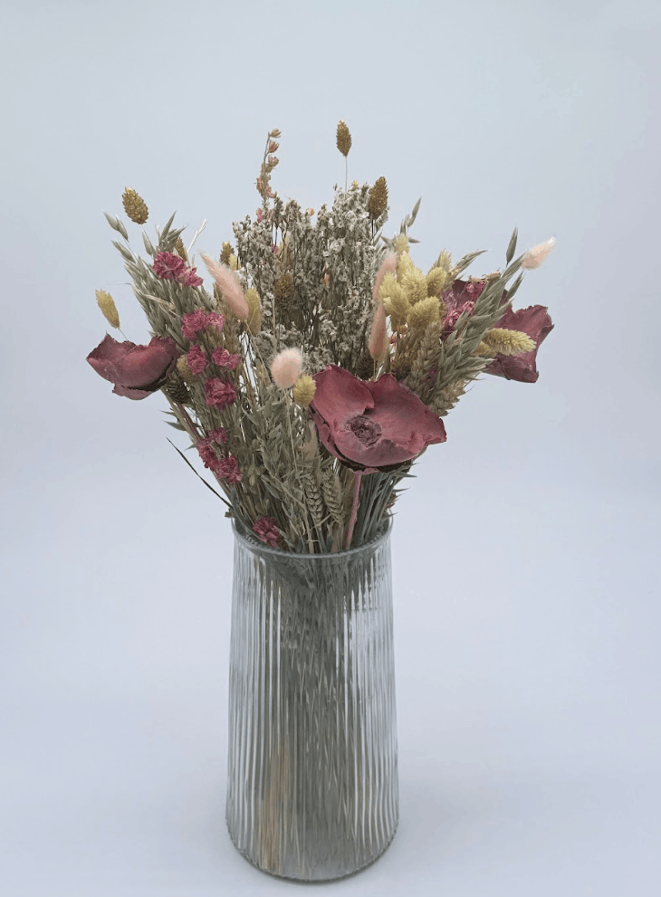 Dewbury dried flower arrangement by Dried Blooms, posted UK-wide from The Petal Boutique
