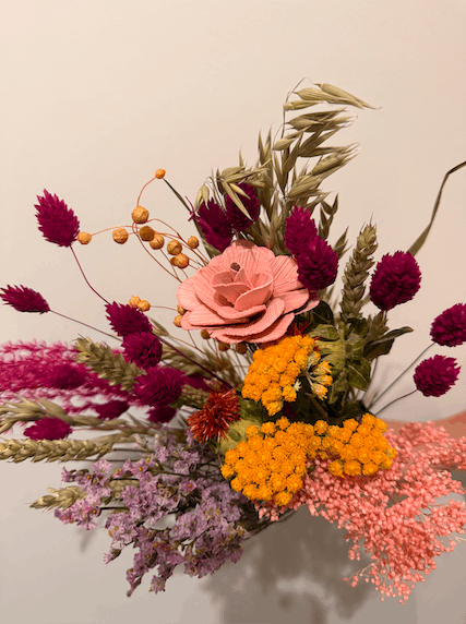 Heathcroft | Dried Meadow Bouquet, a dried bouquet arranged fresh in our Winchester flower shop