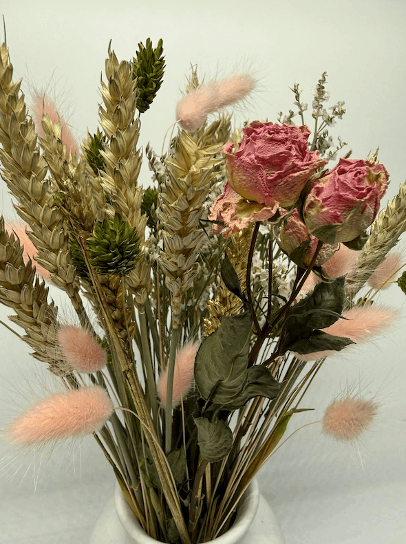 Roseveil dried flower arrangement by Dried Blooms, posted UK-wide from The Petal Boutique