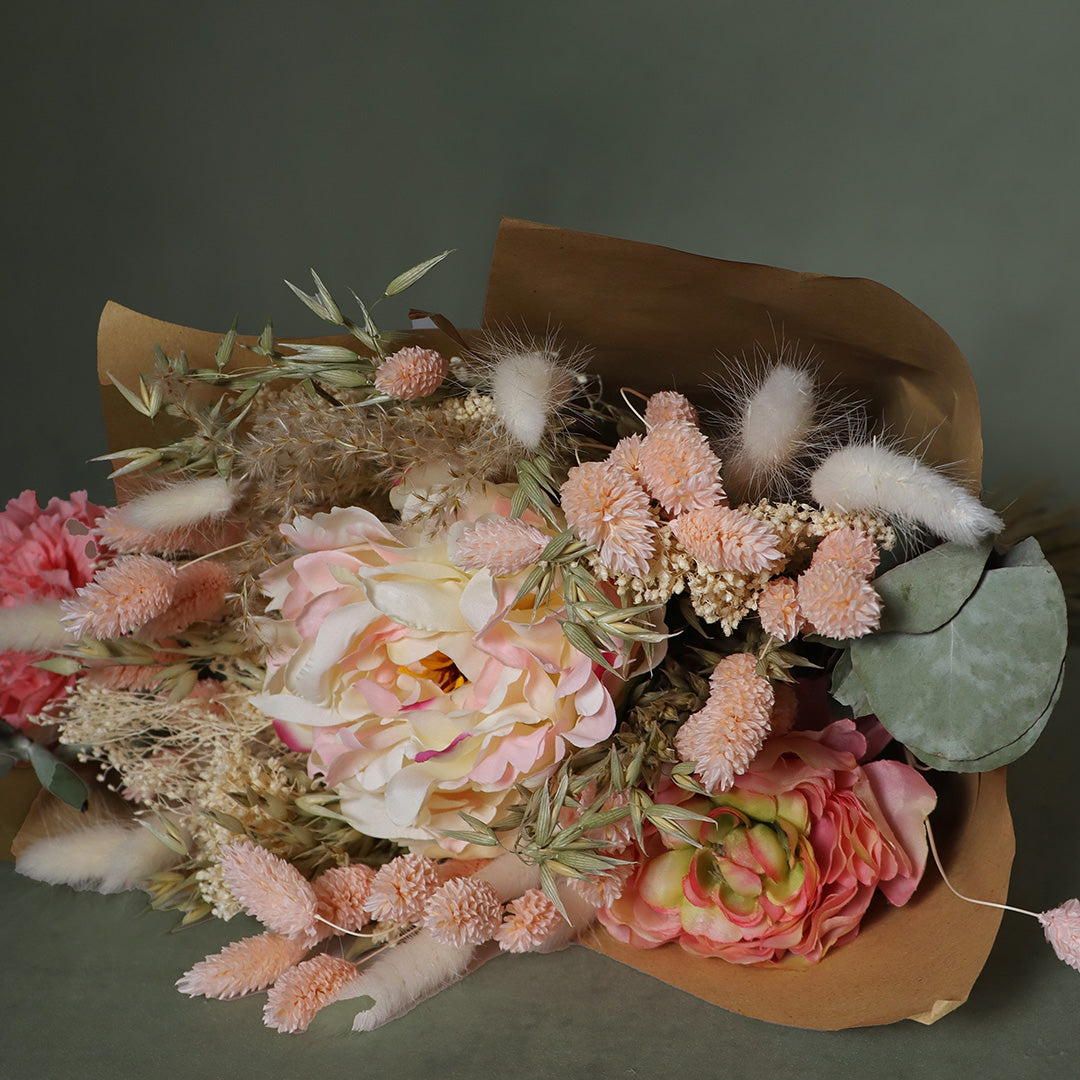 Rosemere dried flower arrangement by Dried Blooms, posted UK-wide from The Petal Boutique