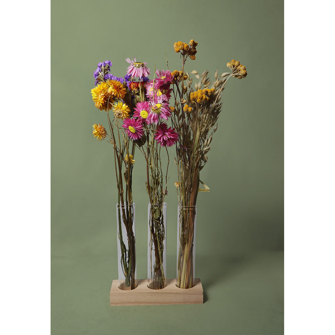 Vivefield dried flower arrangement by Dried Blooms, posted UK-wide from The Petal Boutique