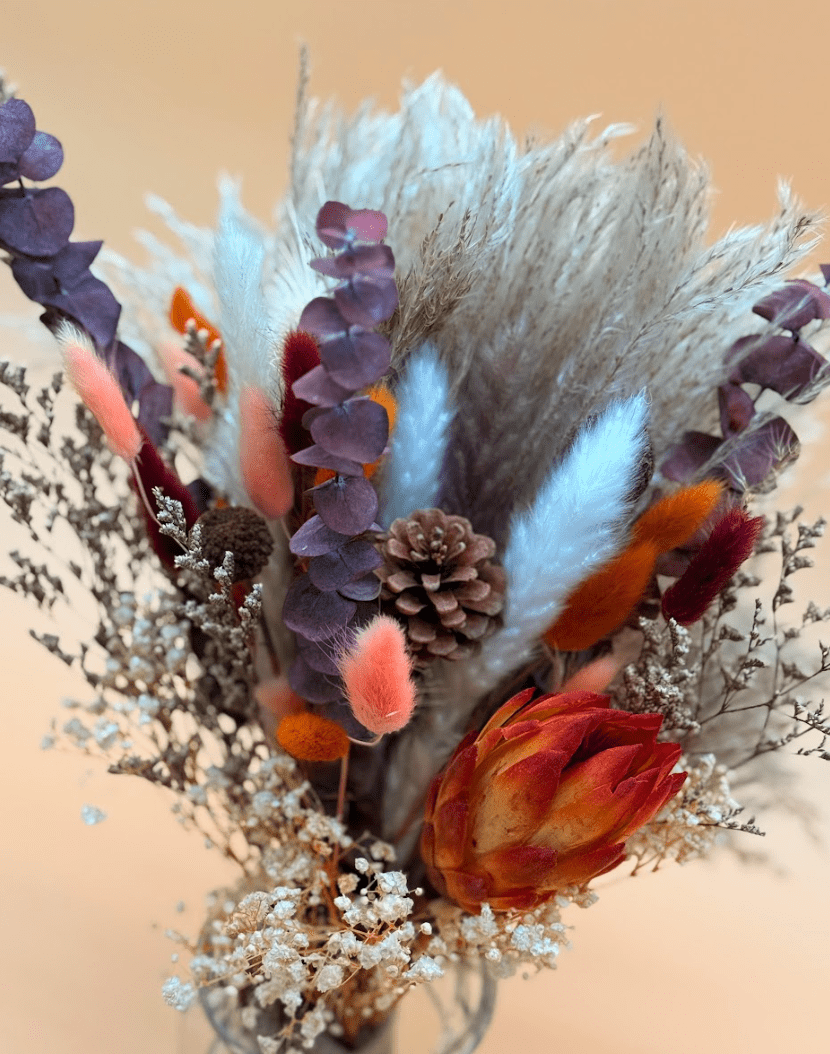 Autumnfield dried flower arrangement by Dried Blooms, posted UK-wide from The Petal Boutique