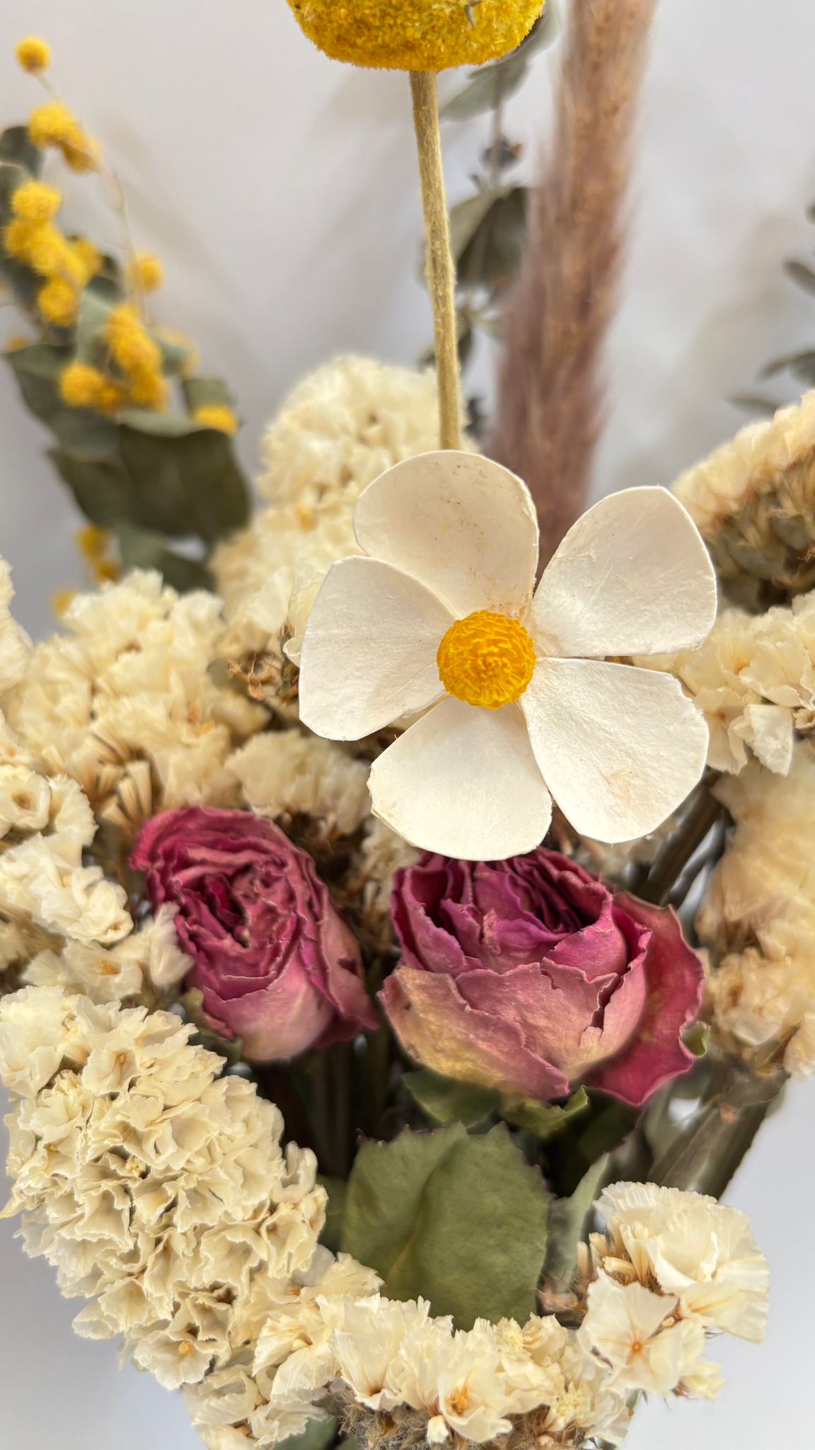 Morningcroft dried flower arrangement by Dried Blooms, posted UK-wide from The Petal Boutique