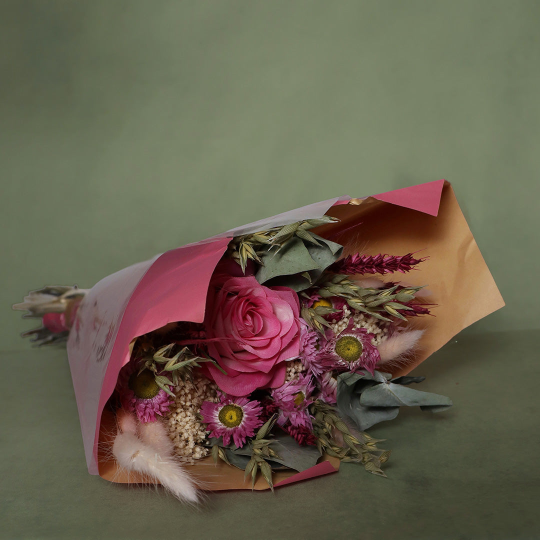 Rosefields dried flower arrangement by Dried Blooms, posted UK-wide from The Petal Boutique