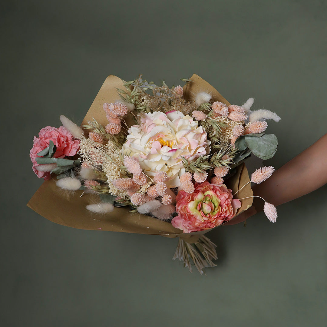 Rosemere dried flower arrangement by Dried Blooms, posted UK-wide from The Petal Boutique