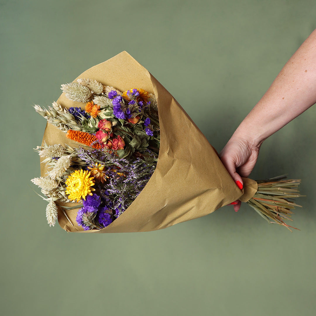 Harvest | Dried Meadow Bouquet, a dried bouquet made to order at The Petal Boutique Winchester