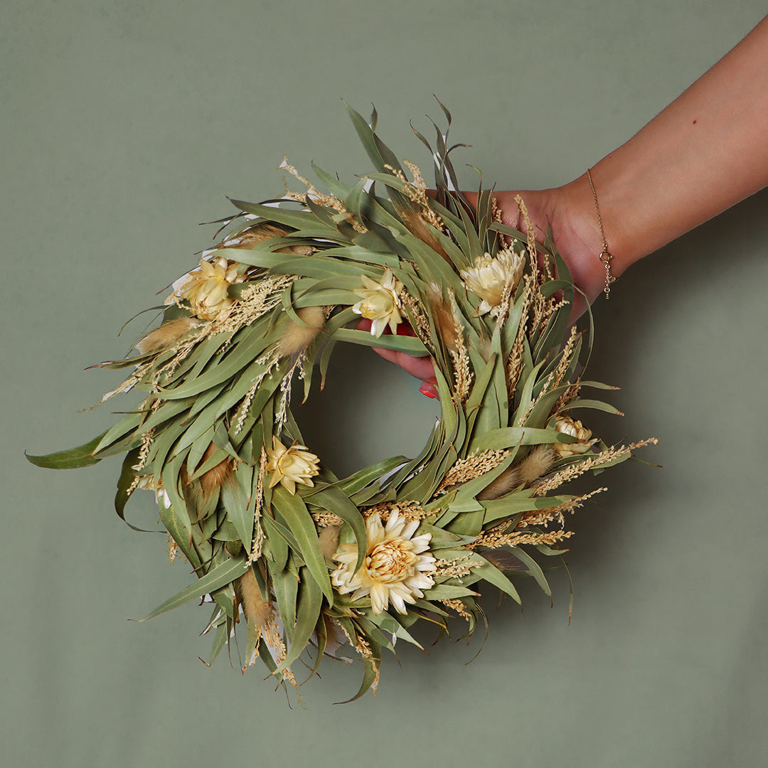 Naturelle dried flower arrangement by Dried Blooms, posted UK-wide from The Petal Boutique
