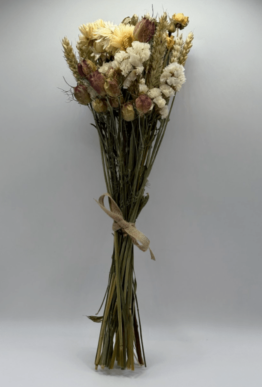 Morningfield | Dried Timeless Bouquet, a dried bouquet styled by The Petal Boutique florists