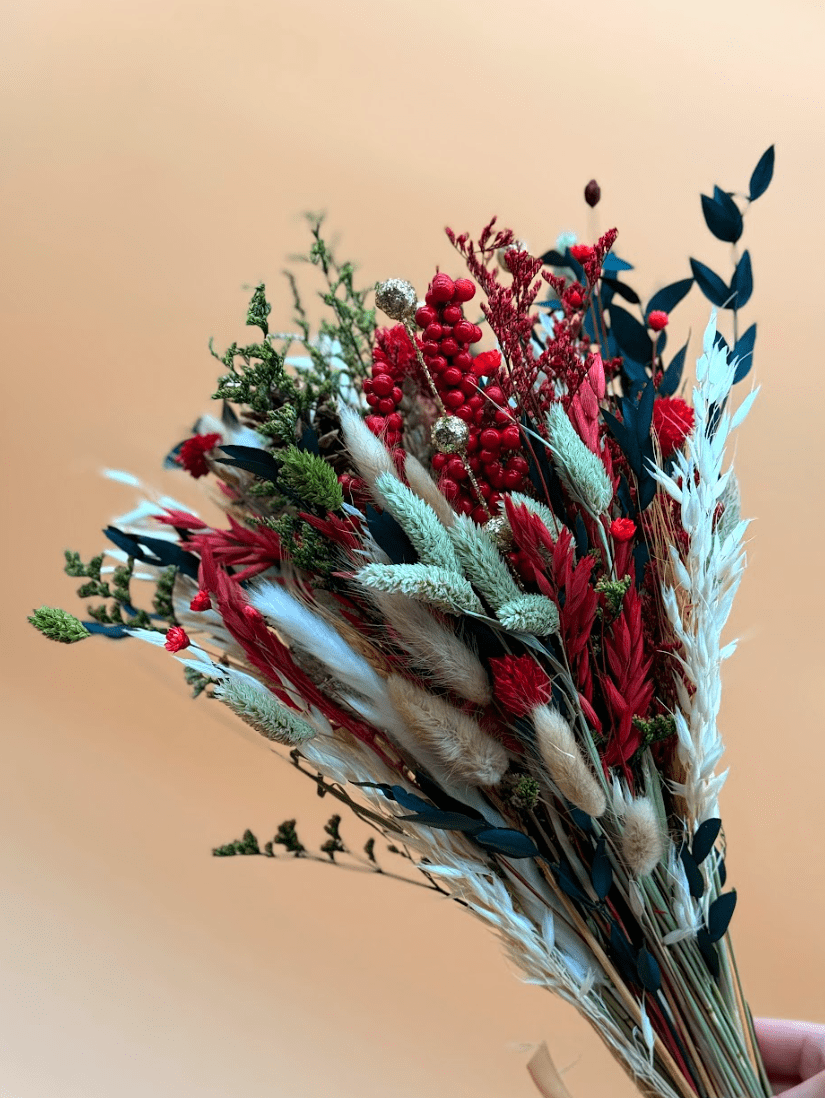 Winterborne dried flower arrangement by Dried Blooms, posted UK-wide from The Petal Boutique