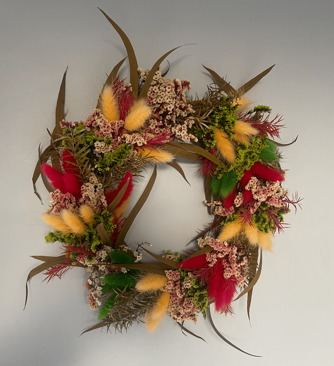 Goldenwick dried flower arrangement by Dried Blooms, posted UK-wide from The Petal Boutique