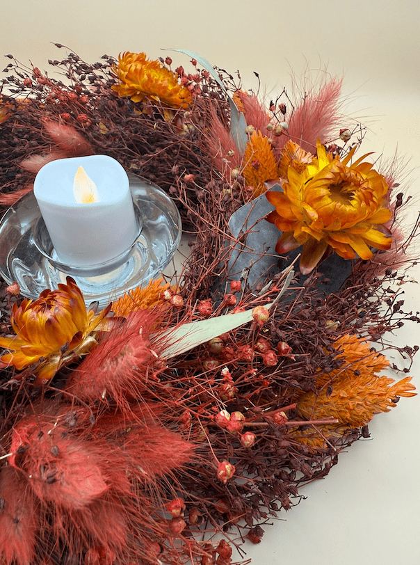 Emberwick dried flower arrangement by Dried Blooms, posted UK-wide from The Petal Boutique