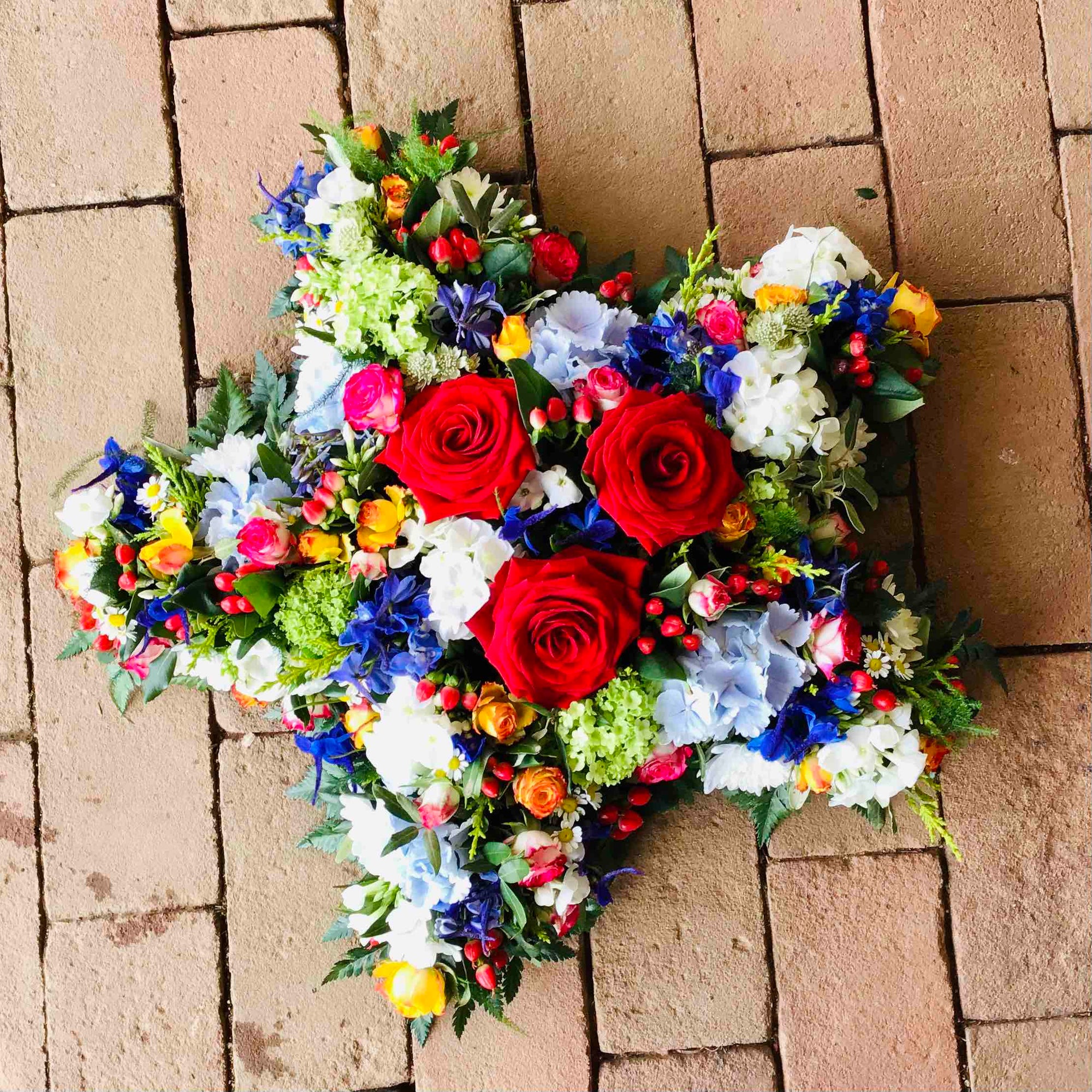 Star Tribute funeral tribute by The Petal Boutique Winchester