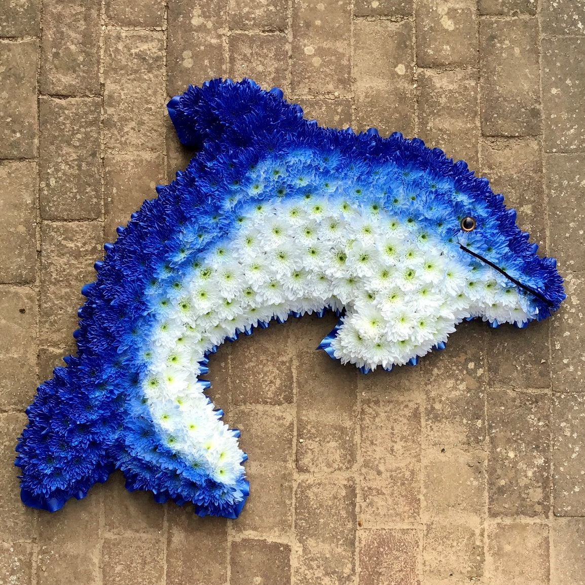 Dolphin Tribute funeral tribute by The Petal Boutique Winchester