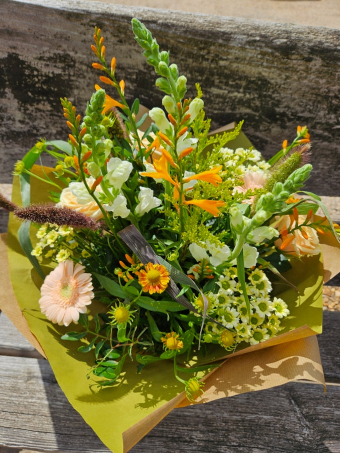 Spring Blooms Bouquet hand-made by The Petal Boutique florists, available for Winchester delivery or Weyhill collection