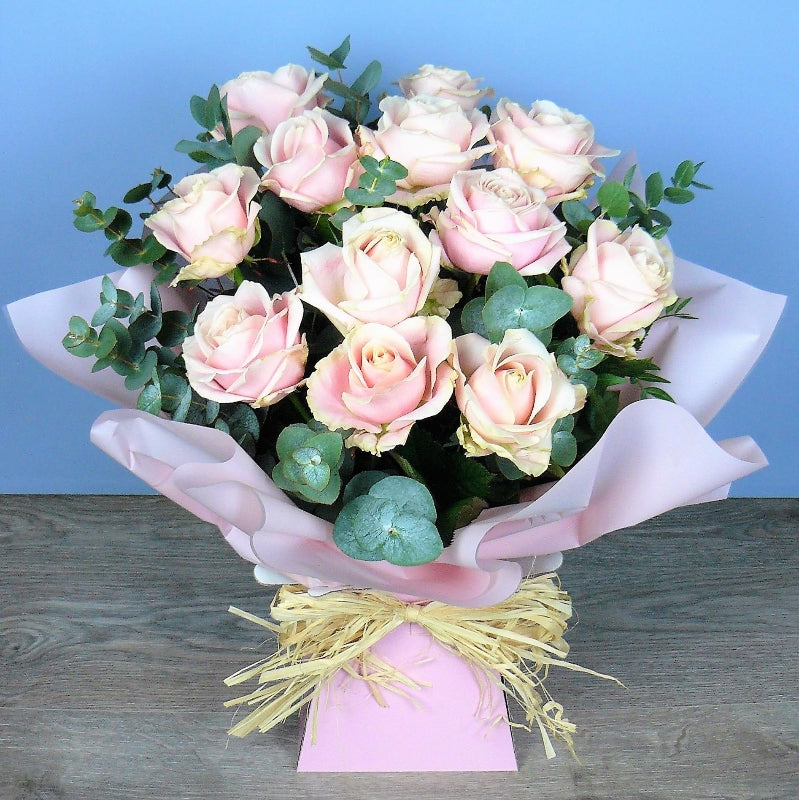 Cupid's Dozen hand-made by The Petal Boutique florists, available for Winchester delivery or Weyhill collection