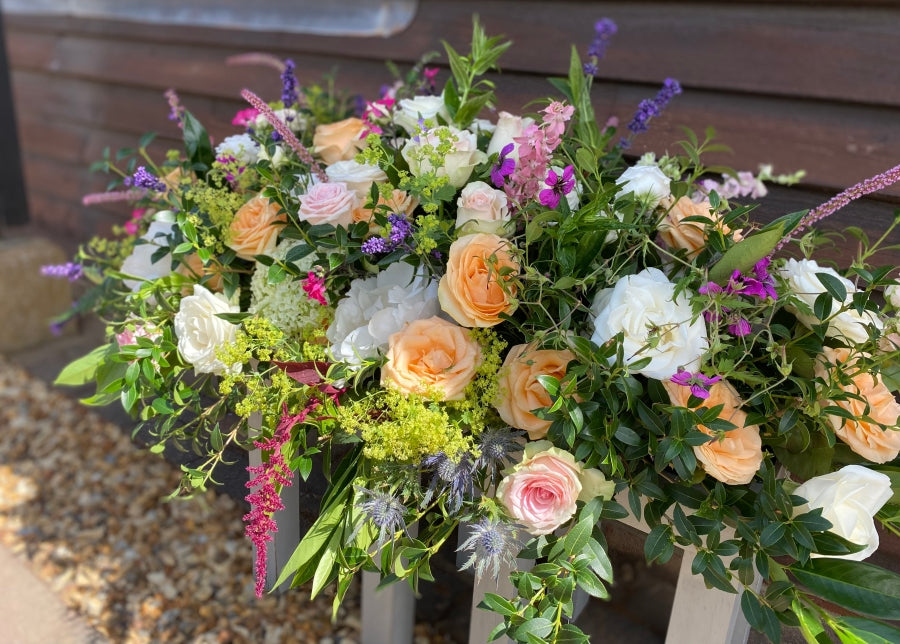 Garden Casket Spray