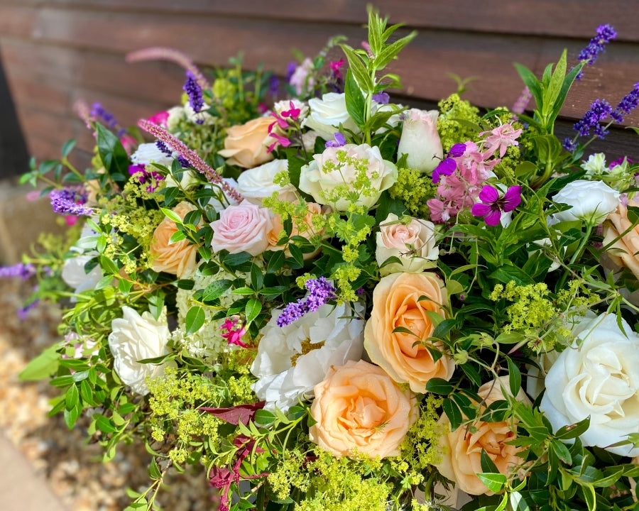 Garden Casket Spray