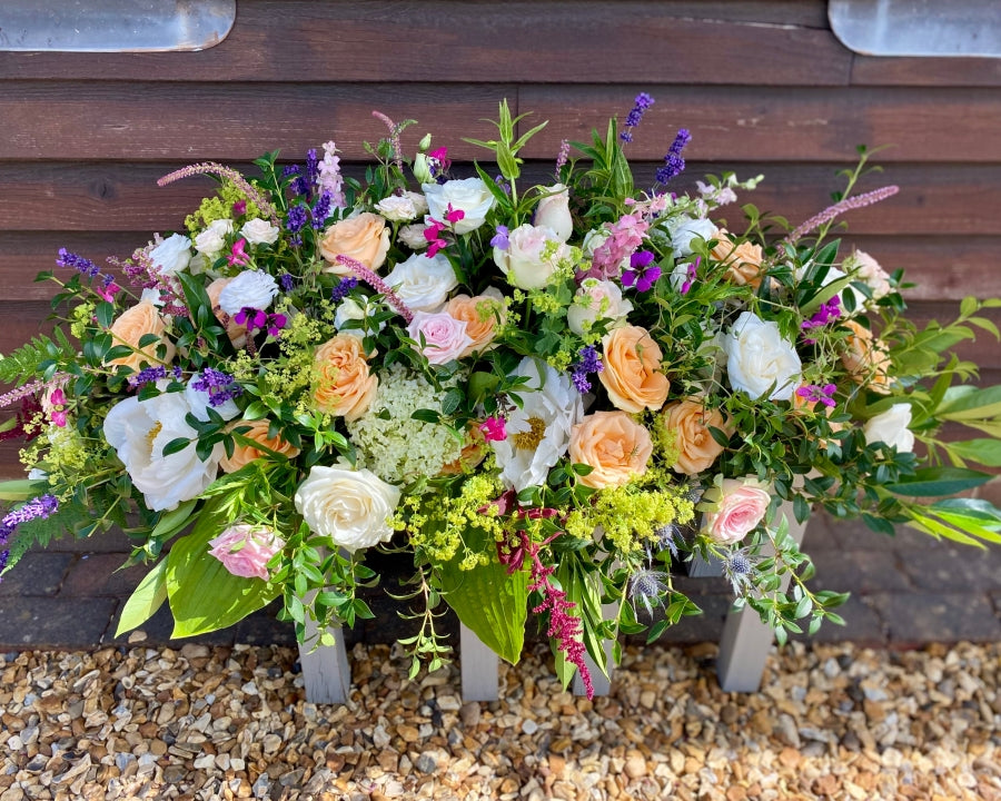 Garden Casket Spray