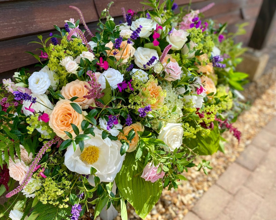 Garden Casket Spray