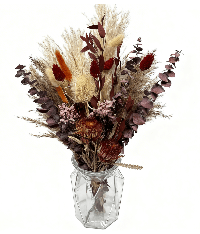 Dried flower bouquet by The Petal Boutique Winchester